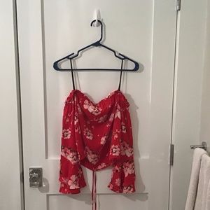 Red Forever 21 Top